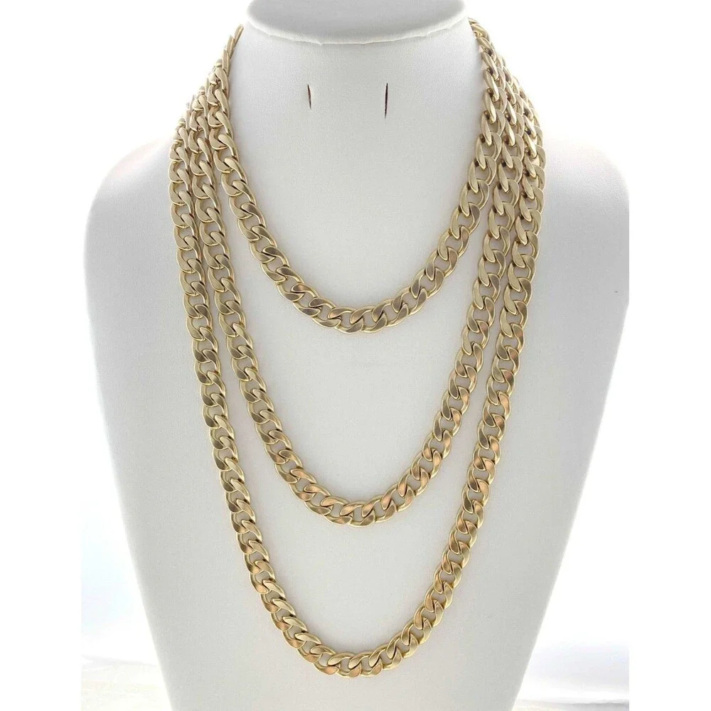 10-12 mm Stainless Steel Necklace